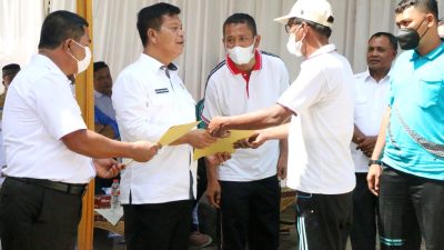 Bupati Simalungun Serahkan SK Pengangkatan PPPK Kepada 465 Tenaga Guru