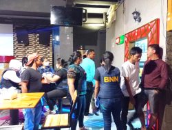 Satu Orang Pengunjung Dinyatakan Positif Narkoba saat BNNK Pematangsiantar  Merazia Tiga Lokasi THM di Jalan Parapat 