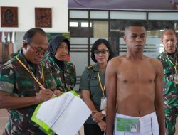 Pangdam XVIII/Kasuari Pimpin Sidang Parade Catar Akmil TA 2022