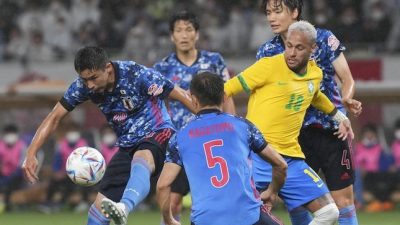 Hasil Pertandingan Jepang VS Brasil : Skor 0-1