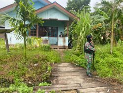 Kebersamaan TNI Dan Warga, Ini Dilakukan Satgas Pamtas RI PNG Kewilayahan Yonif R 142/KJ