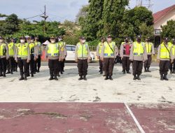 Polres Simalungun Gelar Apel Pasukan Dalam Rangka Persiapan Pengamanan W20 