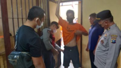 Pastikan Kondisi RTP Polres Simalungun Aman Dan Terkendali, AKBP Ronald Ingatkan Kasat Tahti Tetap Waspada