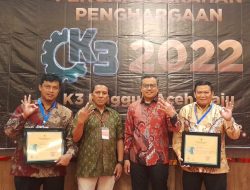 Tiga Tahun Berturut, Socfindo Seunagan Raih Penghargaan K3 dari Kementrian Tenaga Kerja RI