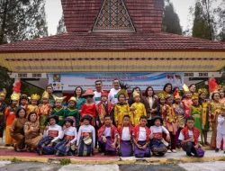 Kapolres Tanah Karo Hadiri Peringatan Hari Anak Nasional yang di Gelar di Taman Mejuah juah Open Stage, Gundaling 