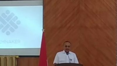 Pembukaan Pelatihan Pembuatan Batako dan Vaping Blok Serta Penandatanganan MOU, Kerjasama UPDK dan BPVP Kendari