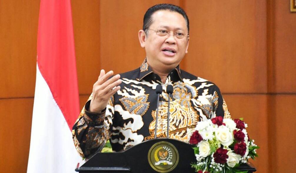 Teks dan Photo : Ketua MPR RI sekaligus Wakil Ketua Umum Partai Golkar Bambang Soesatyo