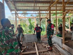 Kasdim 0106/ Aceh Tengah Tinjau RTLH di Desa Kekuyang