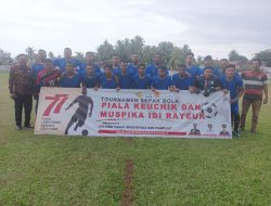 Sepakbola Piala Forum Keuchik Idi Rayeuk dan Musfika di HUT RI ke-77, Gampong Jawa Taklukan Buket Langga FC