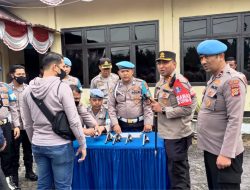 Antisipasi Penyalahgunaan Senjata Api, Kapolres Bener Meriah lakukan Pengecekan 