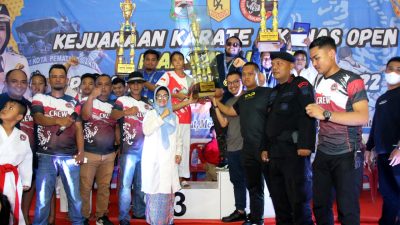 Dojo Air Karate Club Kontingen INKANAS Pematangsiantar Raih Juara Umum di Kejuaraan INKANAS Open Piala Walikota Pematangsiantar 