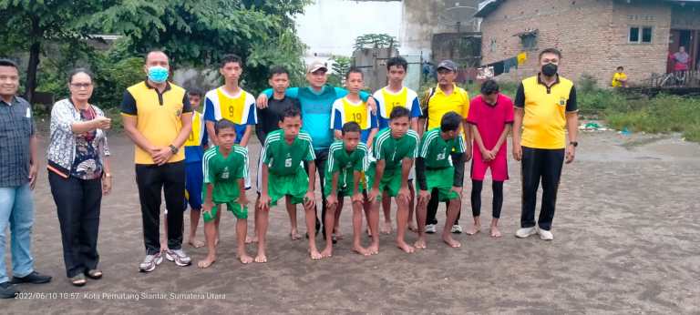 Teks dan Photo : Seremonial kegiatan sepak bola kiyam beberapa bulan lalu