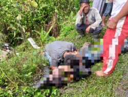 Polsek Dolok Panribuan Olah TKP Temuan Mayat di Dusun NDK Pasar Nagori Marihat