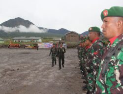 Peringatan HUT TNI ke-77 Tahun, Kodim 0119/BM Laksanakan Upacara di Lapangan Makodim 0119/BM 