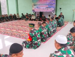 HUT TNI ke-77, Kodim 0119/BM Gelar Sykuran dan Doa Bersama 