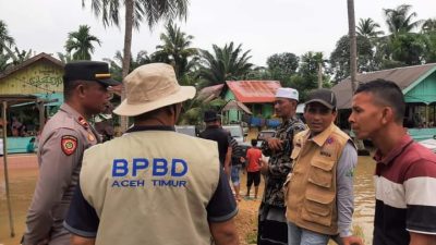 Pj Bupati Tinjau Jembatan Rusak di Pedalaman Aceh Timur 