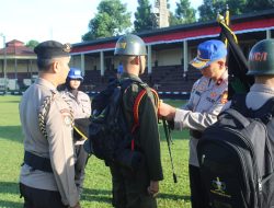 Kasetukpa Lemdiklat Polri Kukuhkan Perangkat Resimen Korps Siswa PAG Gelombang I Dan Diklat Polhut TA 2022