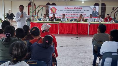 Partai Gerindra Peduli Bencana Gempa Bumi Magnitudo 6,0 SR Di Kabupaten Tapanuli Utara