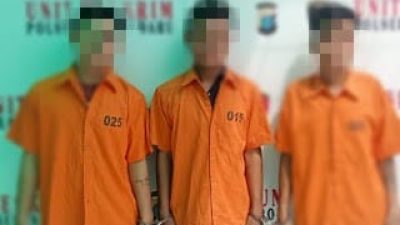  3 Pelaku Curas Khusus Hp Diringkus Polsek Medan Baru