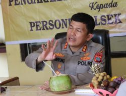 Sampaikan Arahan Kapolri, Kapolres Simalungun Kunjungi 6 Polsek Sekaligus