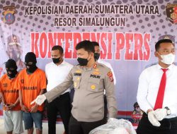 Kapolres Simalungun Ungkap Motif Pembunuhan Di Pondok Buluh Dalam Konferensi Pers