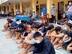 26 Anggota Geng Motor Mendapatkan Pembinaan dari Kapolrestabes Medan   