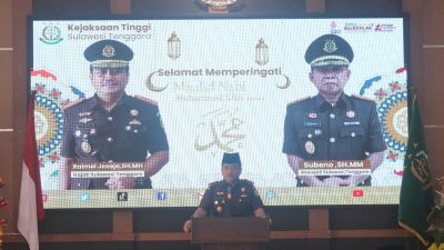 Kejati Sultra Peringati Maulid Nabi Muhammad SAW 1444 H Tahun 2022 Masehi 