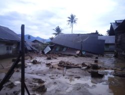 Akibat Banjir Bandang di Aceh Tenggara,  27 Rumah Rusak Berat dan Jembatan putus   