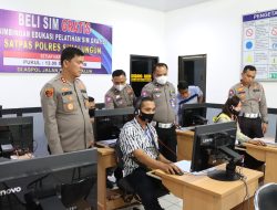 Kapolres Mendadak Sidak ke SATPAS Simalungun