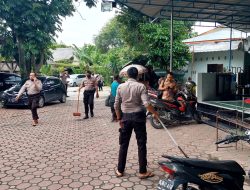 Jum’at Barokah, Wakasat Samapta Polrestabes Medan Pimpin Bakti Bersihkan Masjid Ashfiyah Medan