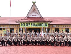 Terima Siswa SEBA SPN Hinai Kapolres Simalungun Tekankan Budaya Disiplin