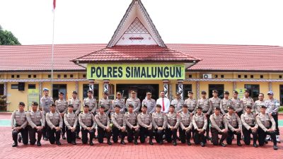 Terima Siswa SEBA SPN Hinai Kapolres Simalungun Tekankan Budaya Disiplin