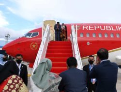 Presiden Indonesia, Jokowi bersama Ibu Iriana Bertolak Menuju Tanah Air