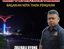 Malam Hari Kota Idi Rayeuk “Kota Gelap” Lampu Penerangan Lumpuh Total, Zulfadli Oyong: Dinasnya Kemana?