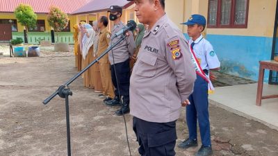 Personel Polsek Gunung Meriah Gelar “Saweu Sikula”
