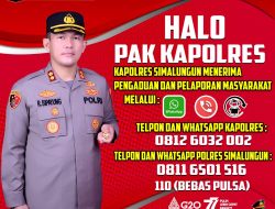 Optimalisasi Pelayanan Publik Polres Simalungun Luncurkan ‘Halo Pak Kapolres’, Menerima Pengaduan Dan Laporan Masyarakat