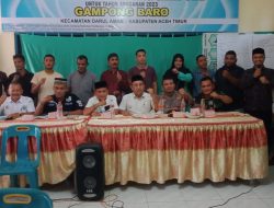Musrembangdes Gampong Baro, Camat Darul Aman : Penerima Bantuan Harus Didata Ulang Kembali 