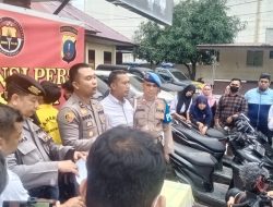 4 Pelaku Begal Sadis di Kawasan Unimed Diciduk Polsek Percut Seituan