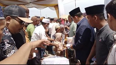 Peringati Hari Anak Nasional , Pejuang Dhuafa Berbagi kepada Para Anak yatim dan Abang Betor