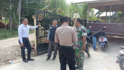 TNI-Polri Patroli Gabungan di Idi Tunong, Aceh Timur
