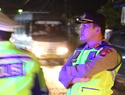 Kapolres Simalungun Pimpin Patroli Skala, Antisipasi Kriminalitas Dimalam Hari