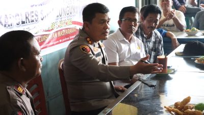 Berakhir Pekan, Kapolres Simalungun Dengarkan Curhatan Masyarakat Dopan Merasa Terayomi