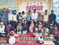 BFLF LSM’ACUT Santuni Anak Yatim di Acara Maulid di Dua Gampong 