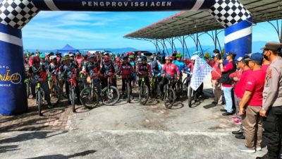Fun Bike Adventure Ikut Semarakkan Hut ke-18 Bener Meriah