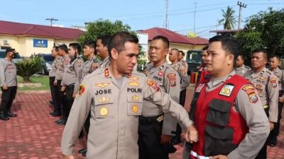 Kapolres Batu Bara AKBP Jose DC Fernandes,SIK Cek Kesiapan Personil Dalam Melayani Masyarakat