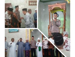 Kapolsek Percut Seituan Safari Jum’at di Masjid Nurul Yaqin