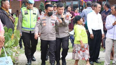 Kapolres Simalungun Dampingi Kunker Kapolda serta Gubernur Sumatera Utara