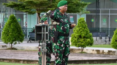 Pimpin Upacara Mingguan, Dandim 0111/Bireuen Sampaikan ini Kepada Prajurit