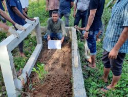 Tengku Yunus bersama Panglima 3 Idi, Taufik Ilyas dan Jajaran Memugar 106 Makam para Syuhada yang Syahid Masa Konflik Aceh