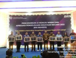 Polres Simalungun Raih KN Awards dalam Kategori Pengelolaan BMN uang Produktif Tahun 2022